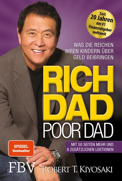 Rich Dad Poor Dad Cover besten finanzbücher